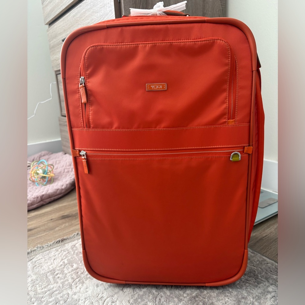 Tumi Bold Orange Travel Bag